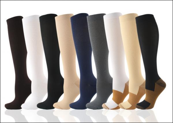 Kompressionsstrümpfe ohne Reißverschluss 18-21 mmHg - 3 Paar